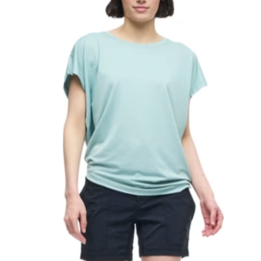 NWOT -Indyeva Ester II - Short Sleeve Asymetrical Hem T-Shirt - Green - Size XL